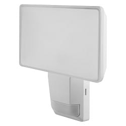 outdoor wall luminaire ENDURA PRO FLOOD SENSOR 27W with sensor, tiltable, with diffuser IP55, white dimmable