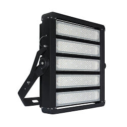 LED Flutlicht-Strahler ECO HIGH POWER FLOODLIGHT 500, IP65 IK08, Alu / PC, schwarz, 500W 5700K 67500lm W 90
