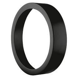 ring SURFACE BULKHEAD RING 250 BK, black
