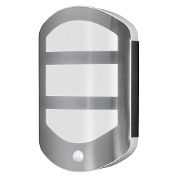 outdoor wall luminaire ENDURA STYLE PLATE WALL SENSOR flat, oval, with sensor, indirect IP44
