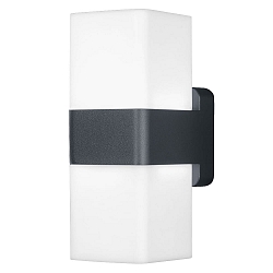 outdoor wall luminaire SMART+ CUBE MULTICOLOR UP/DOWN RGB+W up / down, RGBW, controllable via WLAN / WIFI IP44, dimmable
