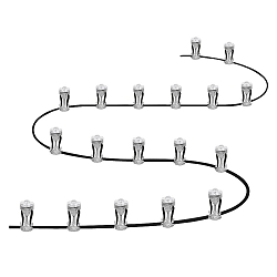 light chain ENDURA GARDEN DOT built-in version, 18 flames IP65