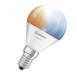 LED Tropfenlampe SMART+ WiFi MINI BULB 40 TW, E14, 4.9W 2700-6500K (Tunable White) 470lm 180, dimmbar, matt