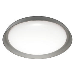 LED Aufbauleuchte SMART+ WIFI ORBIS PLATE, IP20,  43cm, 26W 3000-6500K (Tunable White) 1250lm 114, PMMA, grau