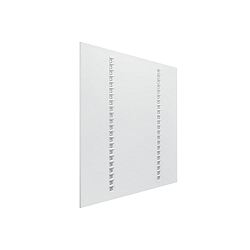 LED Panel IndiviLED 600 ZIGBEE, IP40 IK08, 59.5 x 59.5cm, 33W 4000K 4000lm 70, UGR <16, ZigBee dimmbar