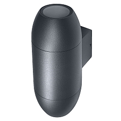 Applique da esterno ENDURA CANNON WALL UPDOWN GU10 su / gi, Forma a capsula GU10 IP44