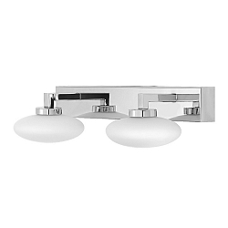 LED Spiegelleuchte SMART+ WIFI ORBIS WALL ELYPSE, 34cm, 2-flammig, 12W 3000-6500K 800lm 110, wei