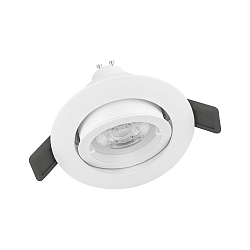 recessed luminaire KIT LEDR GU10 8.3W CRI90 4000K DIM IP20, 8,3W 575lm 4000K 36 36 CRI 90