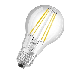 LED Birnen-Filamentlampe CLASSIC A60 EE-CLASS A S CL, E27, 2.5W 3000K 525lm 300, schaltbar, klar