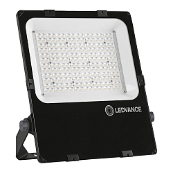 floodlight FL PFM DA SYM R30 150W 3000K BK DALI controllable, symmetrical IP66, black
