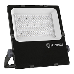 floodlight FL PFM DA SYM R30 200W 4000K BK DALI controllable, symmetrical IP66, black
