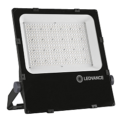 floodlight FL PFM DA SYM 60 290W 4000K BK DALI controllable, symmetrical IP66, black