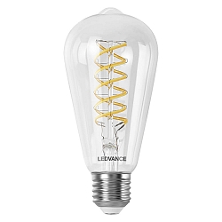 LED Filament-Birnenlampe Smart+ Wifi EDISON TW, E27, 8W 2700-6500K (Tunable White) 806lm 320, dimmbar, klar