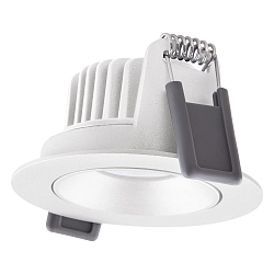 Downlight SP ADJ P 8W 930 PS DIM IP20 WT girevole, con interruttore, multipower, indietro IP20, bianco