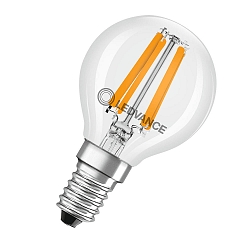 LED Filamentlampe CLASSIC P DIM CRI97 S 4.2W 927 FIL CL Birnenform E14