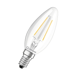 LED Filamentlampe CLASSIC B10,5 P 2.5W 827 FIL CL Kerze E14