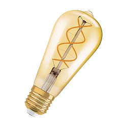Filamentlampe Vintage 1906 LED DIM 28 4 W/2000 K Birnenform E27