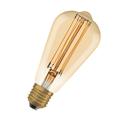 Filamentlampe Vintage 1906 LED DIM 60 8.8 W/2200 K Birnenform E27