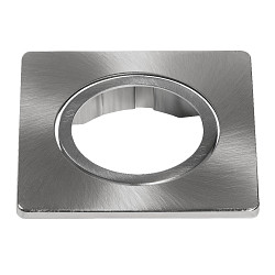 Austauschring SPOT COMBO DIMMABLE RING ADJUST SQUARE, Aluminium, nickel gebrstet