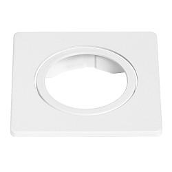 Austauschring SPOT COMBO DIMMABLE RING ADJUST SQUARE, Aluminium, wei