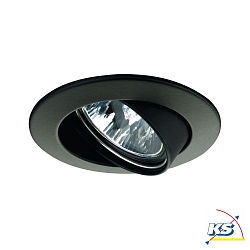 Recessed luminaire PREMIUM LINE, swiveling, GU5,3, 12V, 51mm, black