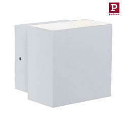 Paulmann Wall luminaire LED Cybo square, 2x3W, 10x10cm, white