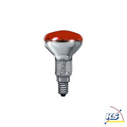 Reflector lamp R50, 25W, E14, 230V, red
