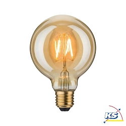 Paulmann LED Vintage Globe 95, E27, gold, 1700K, 2,5W