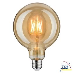 Paulmann LED Vintage Globe125, E27, gold, 1700K, 6,5W