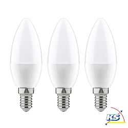 Paulmann LED 3-pack 4W E14 2700K 250lm, candle