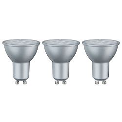 Lampadina con riflettore a LED Set di 3 GU10 6,5W 425lm 2700K 38 CRI >80