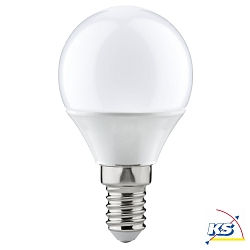 3er-Set LED Tropfenlampe, E14, 5.5W 2700K 470lm, wei / opal