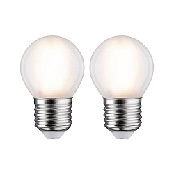 Ampoule  filament forme de gouttes P45 lot de 2 E27 5W 470lm 2700K CRI >80 