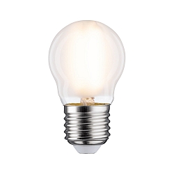 LED Filament Tropfenform P45, 230V, E27, 6.5W 2700K 800lm, dimmbar, matt