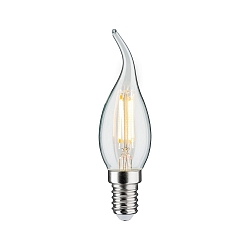 LED Filament Kerze Windsto, 230V, E14, 4.8W 2700K 470lm, dimmbar, klar