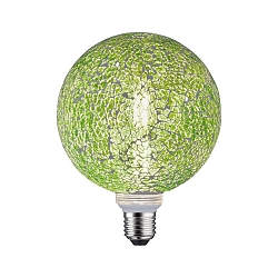 LED Deco Globe Lamp G125 Miracle Mosaic GREEN, 230V, E27, 5W 2700K 470lm, dimmable