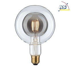 LED Deco Globe Lamp G125 Inner Shape SMOKE, 230V, E27, 4W 2700K 300lm, dimmable
