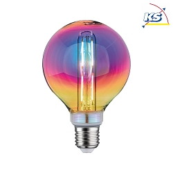 LED Deco Globe Lamp G95 FantasticColors Inner Tube, 230V, E27, 5W 2700K 470lm, dimmable, dichroic
