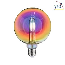 LED Deco Globe Lamp G125 FantasticColors Inner Tube, 230V, E27, 5W 2700K 470lm, dimmable, dichroic