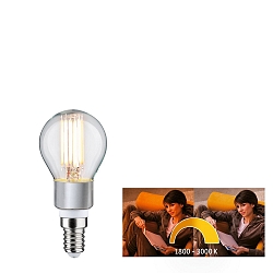 Lampadina a goggia P45 Dim-To-Warm E14 5W 470lm 1800-3000K CRI >80 dimmerabile