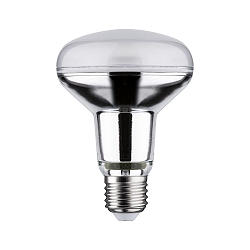 LED Reflektorlampe R80 E27, 10W, 2700K, 730lm, silber