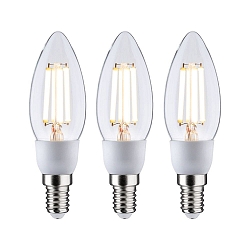 filament lamp candle ECO-LINE set of 3 E14 2,5W 525lm 3000K CRI 80-89 