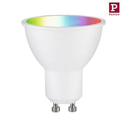 WIFI LED Smart light bulb RGBW ZigBee controllable GU10 4,8W 350lm 2200-6500K 38 CRI 80-89 dimmable