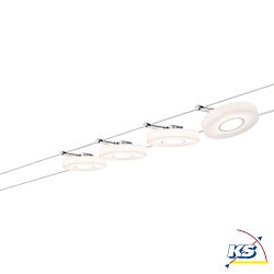Paulmann Smart Wire system DiscLED I 4x4W DC with white light control, satin