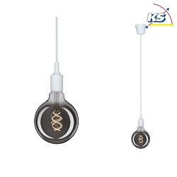 Pendant luminaire NEORDIC KETIL, 1 flame, E27 max. 20W, white