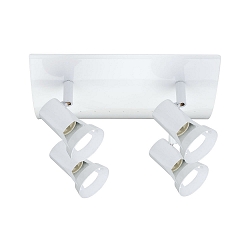 Spot TEJA 4-Lampadine GU10, Bianco dimmerabile