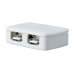 LED Junction box YOUR LED JUNCTION BOX, 4-fold, white, plastic