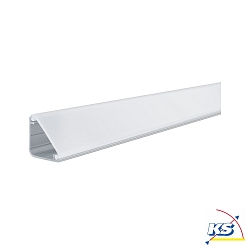 DELTA Profile with diffuser, 200cm, anodized / satin aluminum