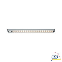 LED Under cabinet luminaire TRIX, 4,2W, 230V/12V, aluminum matt, with touch switch