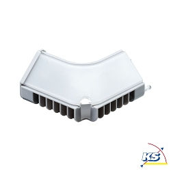Accessories Profile Corner connector set of 2, corner inside, gray, plastic